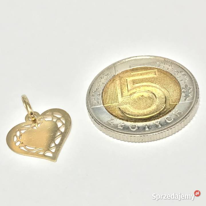 Złoty WISIOREK zawieszka 585 14K ŚLICZNE Warszawa