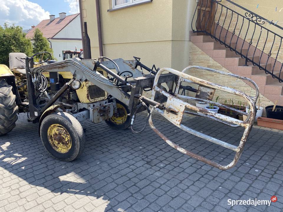 Tur 3 sekcyjny Ursus C330 chwytak do bel i widły Lubcza