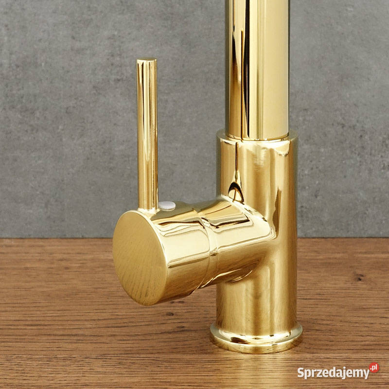 Bateria kuchenna stojąca antyczne złoto BENT Chmielnik