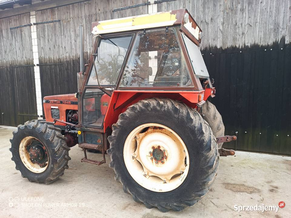 Zetor 7245 oryginał ze Szwecji 7745 Zetor Rostkowo