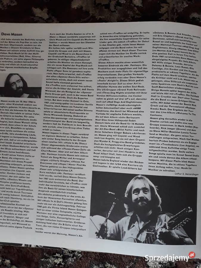 DAVE MASON BAND Dave Mason 1975 z Rock kolekcji Rzeszów