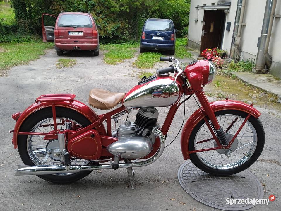 Jawa 250 Perak typ 11 z 53 roku 250cm3 Rypin