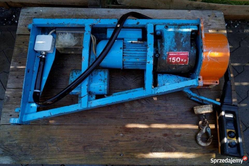 WYCIĄGARKA WCIĄGARKA Linowa Budowlana Opalenica