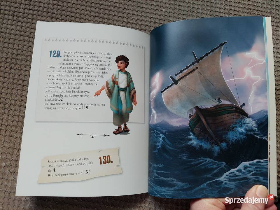 nowa książka gra Św Paweł wędrowiec Chrustusa Historie biblijne Kraków