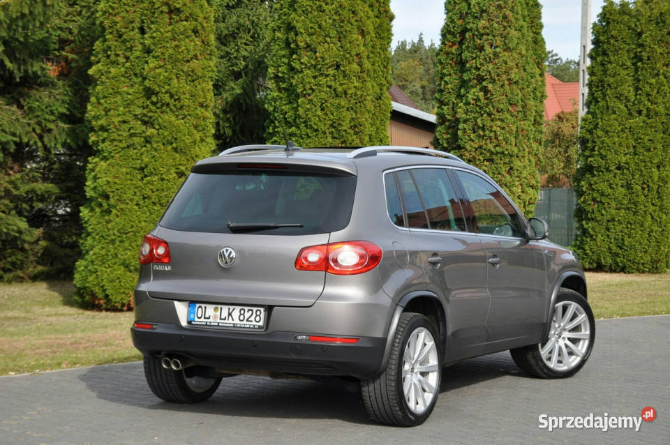 Volkswagen Tiguan szary mazowieckie Ostrów Mazowiecka