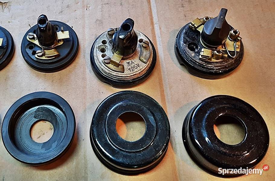 Wyłączni przełącznik ceramiczny przedwojenny Ostrów Wielkopolski sprzedam