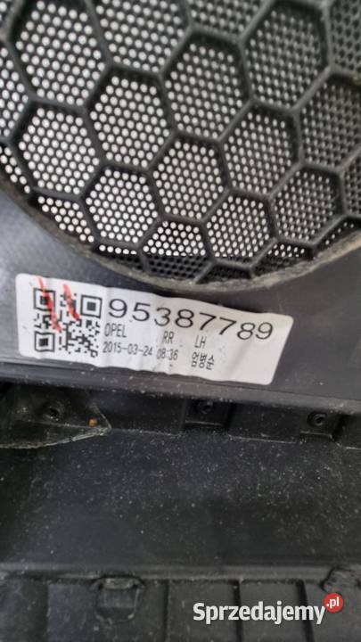 BOCZEK TAPICERKA DRZWI LEWY TYŁ OPEL MOKKA A osobowe kujawsko-pomorskie