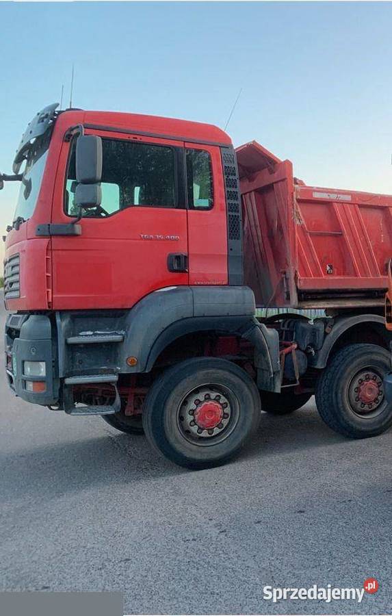 MAN TGA 440 8x6 8x8 Wywrotka 4osiowa 2007r diesel Białystok