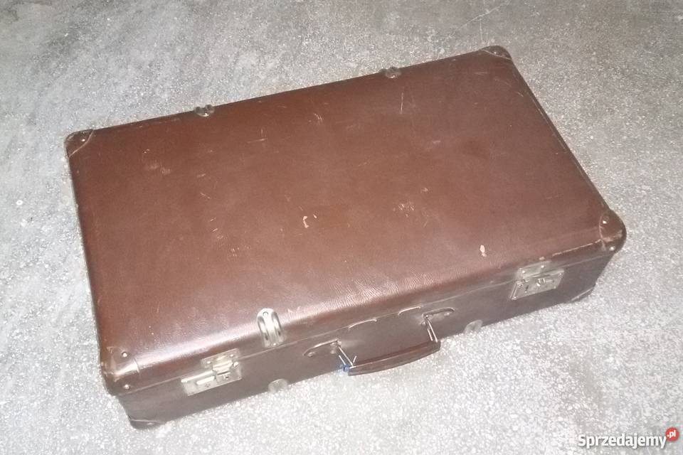 3 stare walizki z czasów PRL Warszawa sprzedam