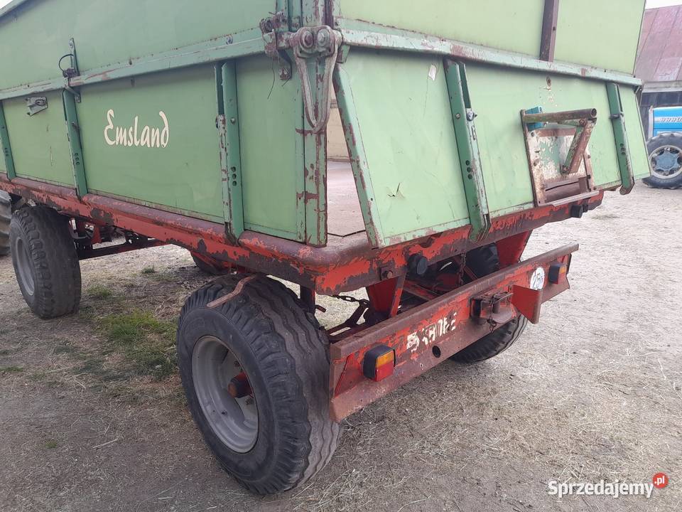 Przyczepa wywrotka 3strony Krone 8t Emsland