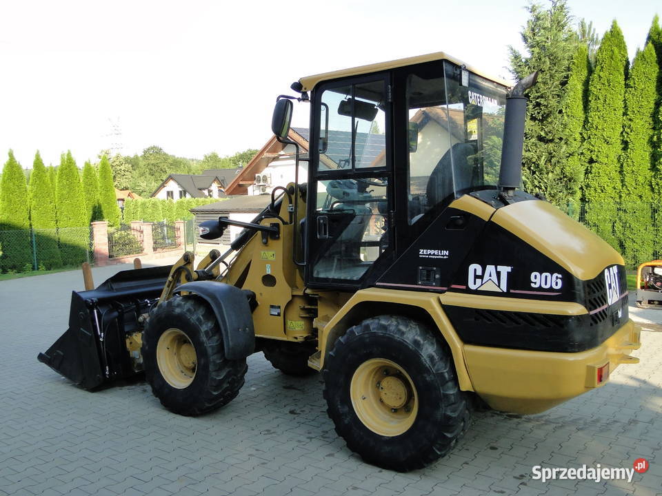Ładowarka CAT 906 Caterpillar łyżka otwierana Motoryzacja Łętownia