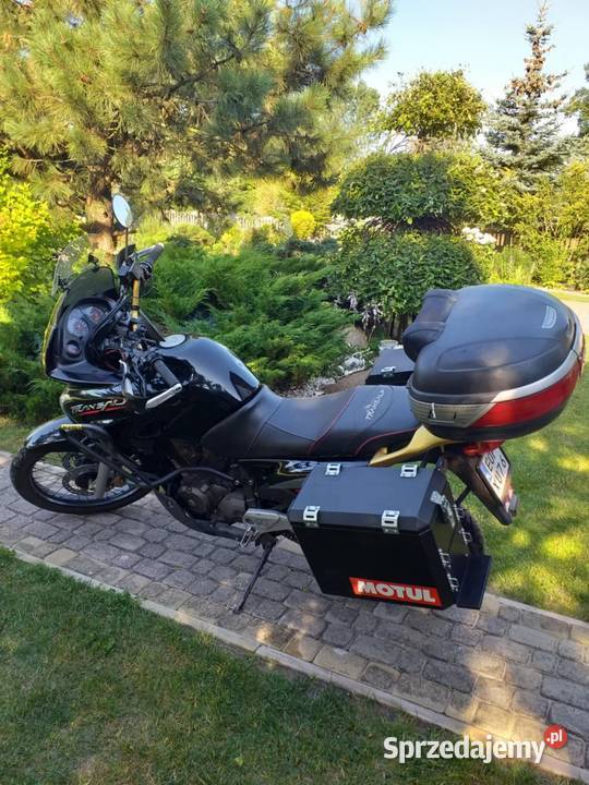 Honda transalp kufry grzane manetki Paradyż