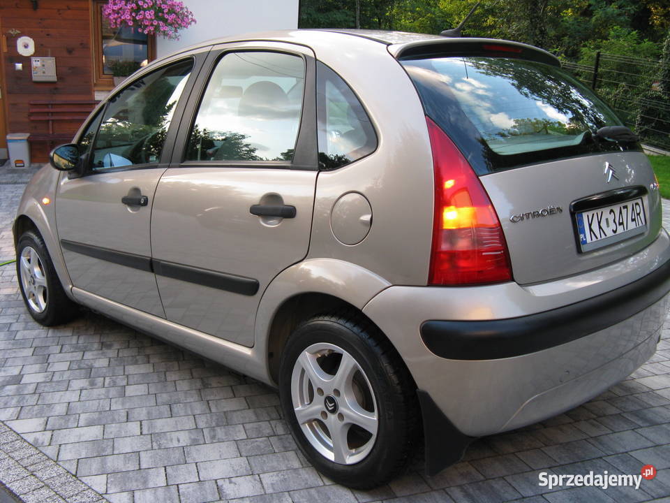 Śliczny C3 72 Salon Polska Piękny kolor ALUSY Hatchback C3 Czechówka
