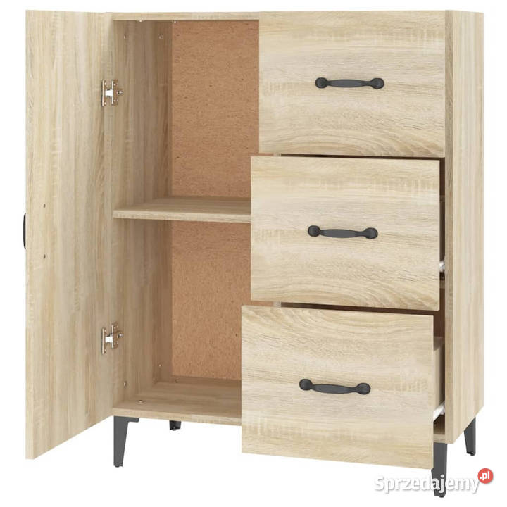 Szafka dąb sonoma 695x34x90 materiał Warszawa