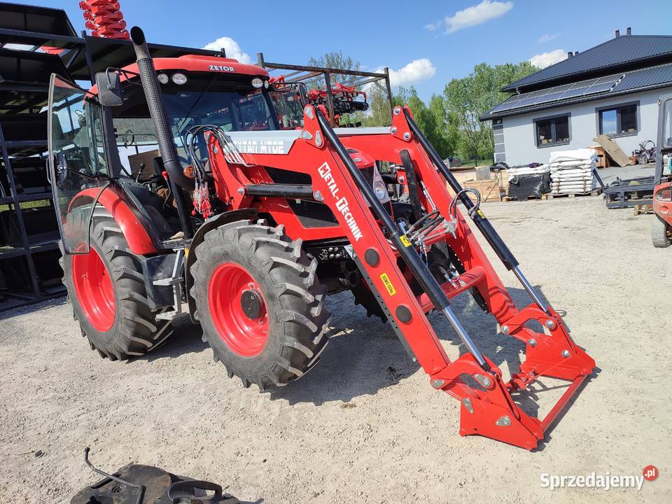 Tur Ładowacz Metal Technik Zetor 7211 Ursus MTZ Maszyny rolnicze podkarpackie Stara Bircza