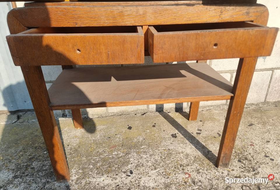 Stolik szafka RTV z czasów PRL art deco retro Ostrów Mazowiecka