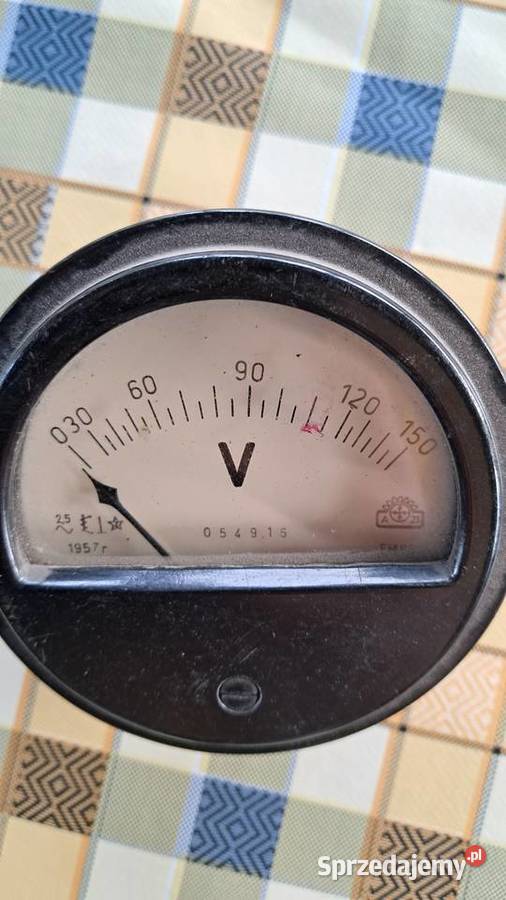 Stary Woltomierz elektromagnetyczny Lumel 1957 r Świecie sprzedam