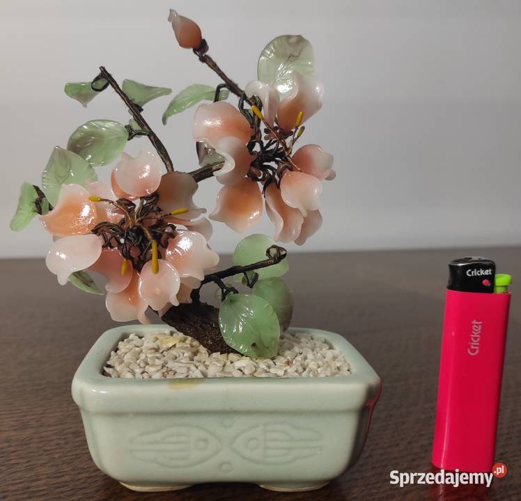 Drzewko bonsai szklane ze szkła szkło ceramika Warszawa sprzedam