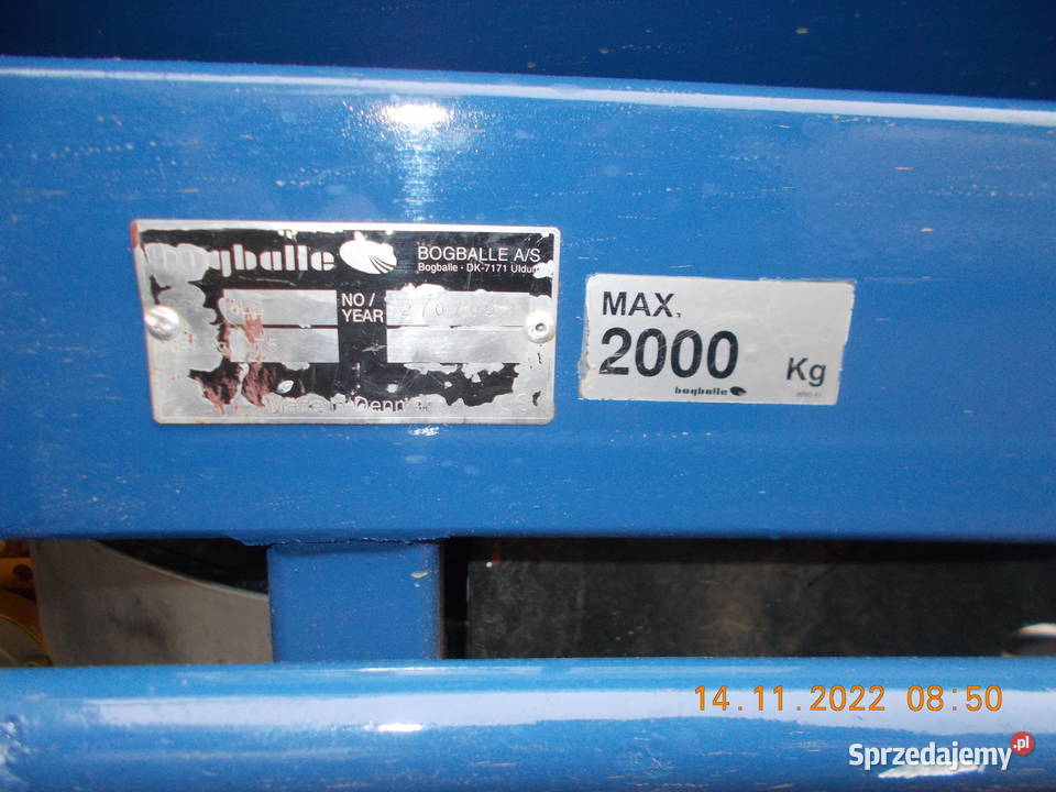 Rozsiewacz Nawozu BOGBALLE l2 nadstawka Pigża sprzedam