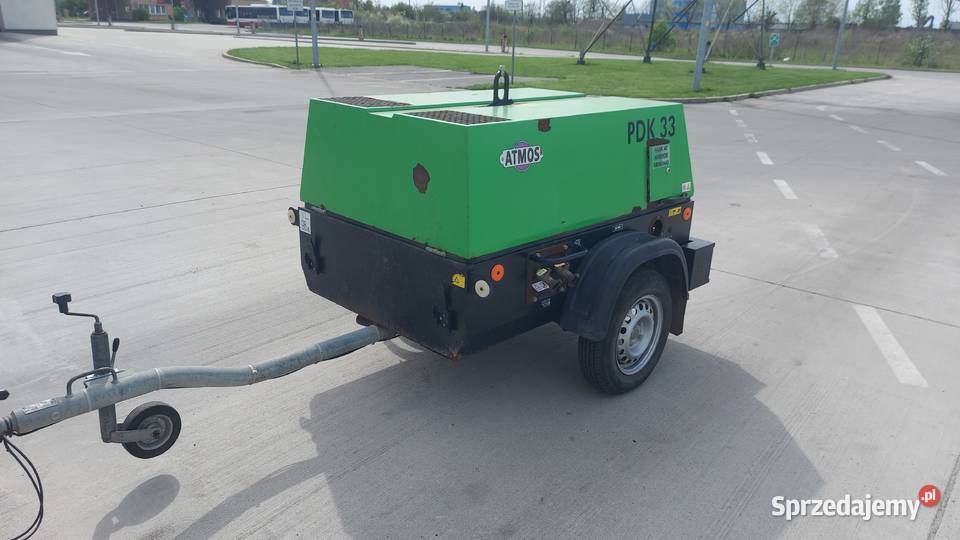Kompresor śrubowy sprężarka ATMOS PDK 33 Kubota Opole