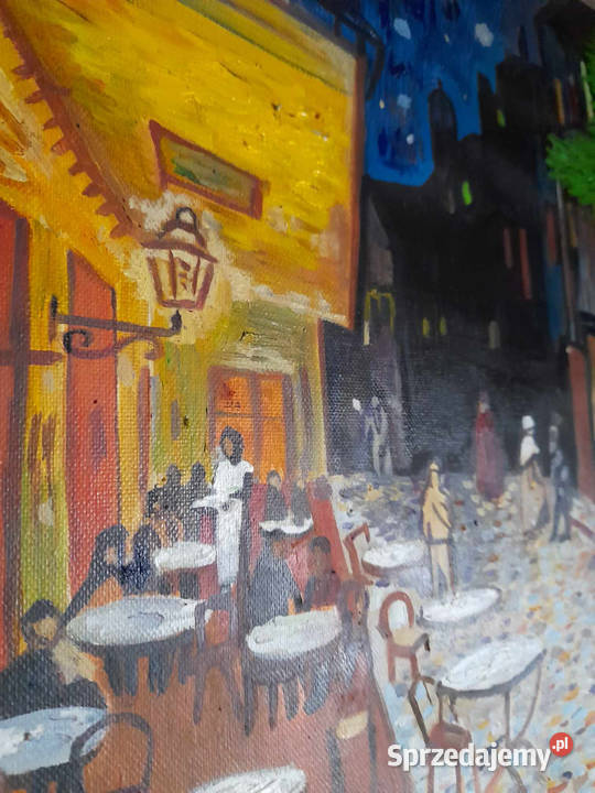 Obraz Vincent Van gogh kawiarnia noca Tarasa Warszawa