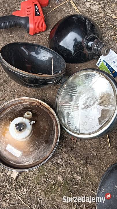 Lampy czechosłowackie Zetora stare Bychawa