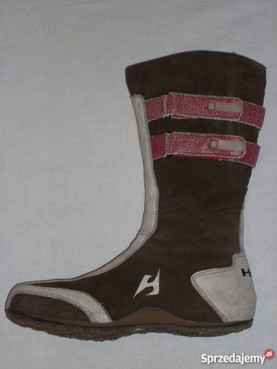 HIS skórzane kozaki sportowe 38 385