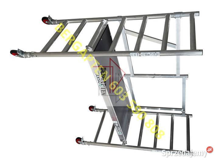 Rusztowanie jezdne 4BAU aluminiowe Akso Easy 300