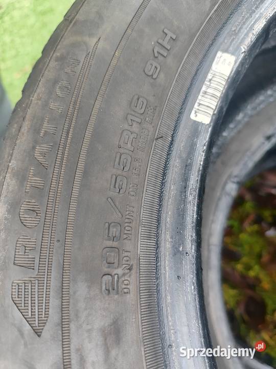 Opony zimowe Dunlop używane 2055516 16cale Opony i felgi