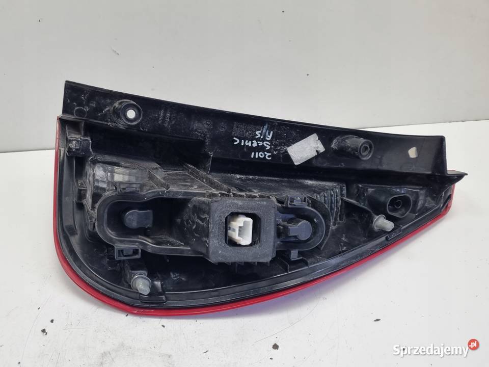 Renault Scenic III 0913 TYLNIA TYLNA LAMPA LEWA Lampy tylne lubelskie Rudka