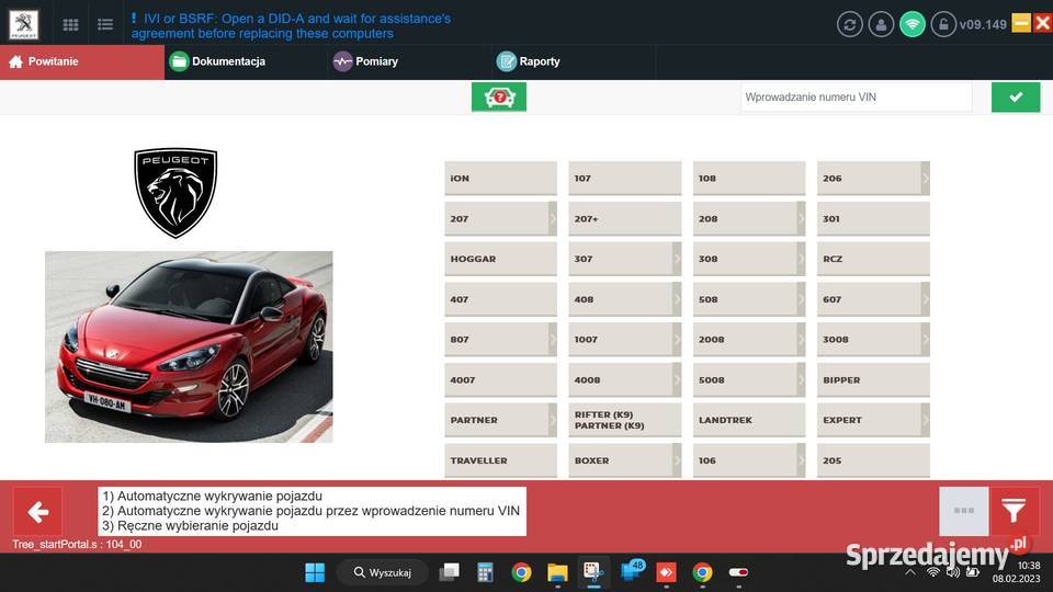 Diagbox 9149 bez maszyny wirtualnej INSTALUJĘ NA Narzędzia Dąbrowa Górnicza
