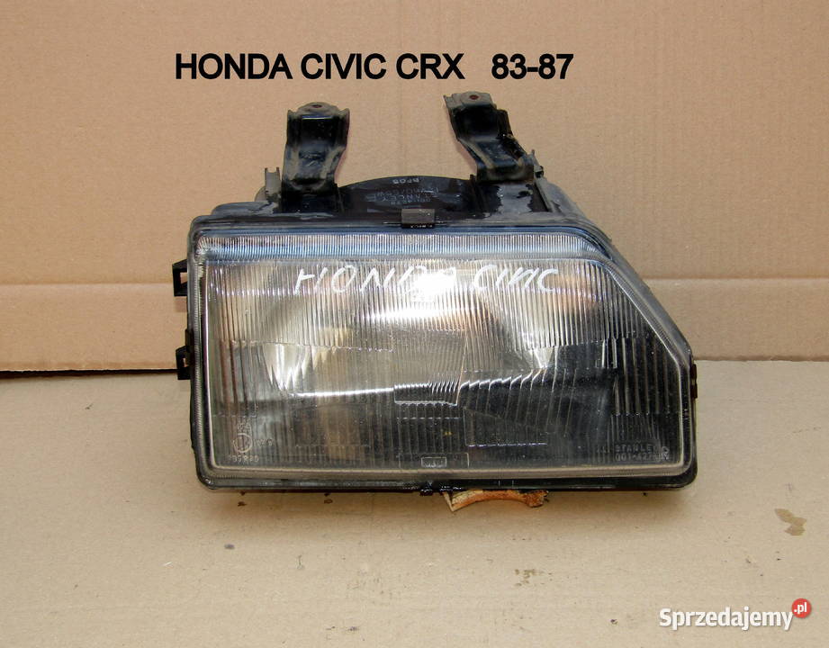 LAMPA PRZEDNIA PRAWA HONDA CIVIC CRX 0014278 Rok produkcji 1984 Mysłaków