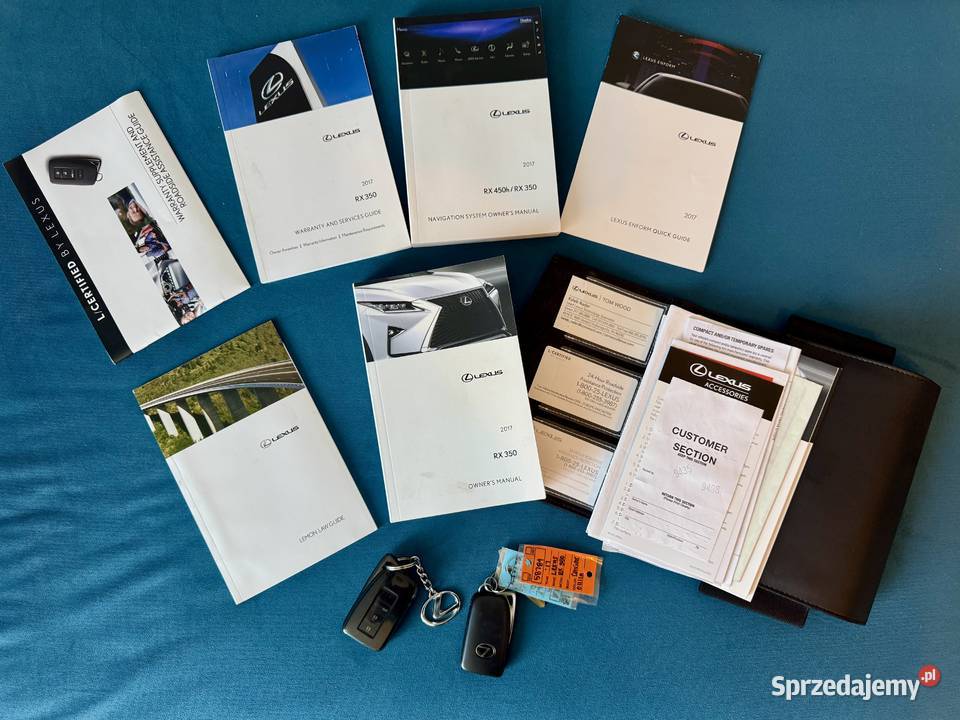 Lexus RX350 4x4 Serwis ASO CarPlay relingi dachowe Radzyń Podlaski