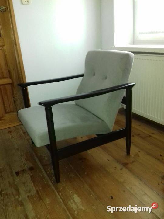 Fotel GFM142 proj EHOMA 1969 r klasyka polskiego Wrocław