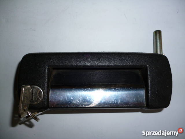 Klamka zewnętrza drzwi lewa Fiat 126p chromowana Ciechanów