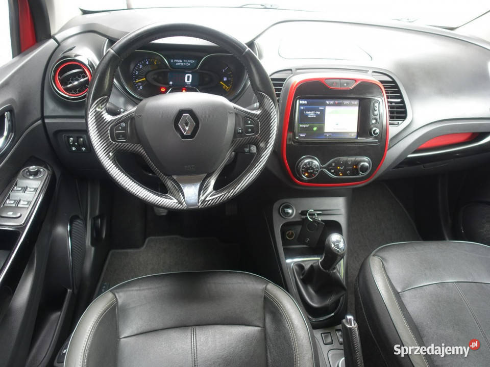 Renault Captur 15D Skóra Navi Alu Klimatronik nieuszkodzony Częstochowa sprzedam