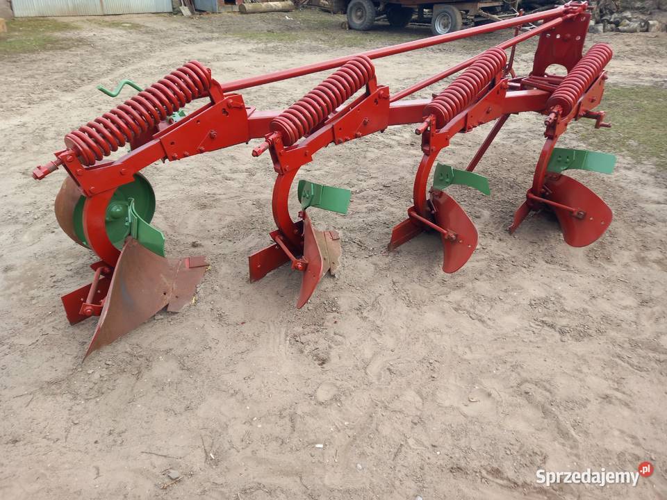 Pługi 4 kverneland na resorach Łomża