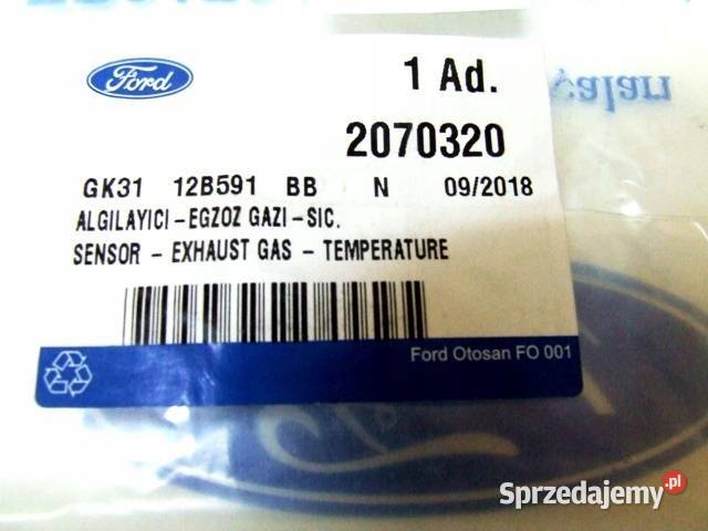CZUJNIK KATALIZATORA SONDA FORD TRANSIT 2016 20 Głogów