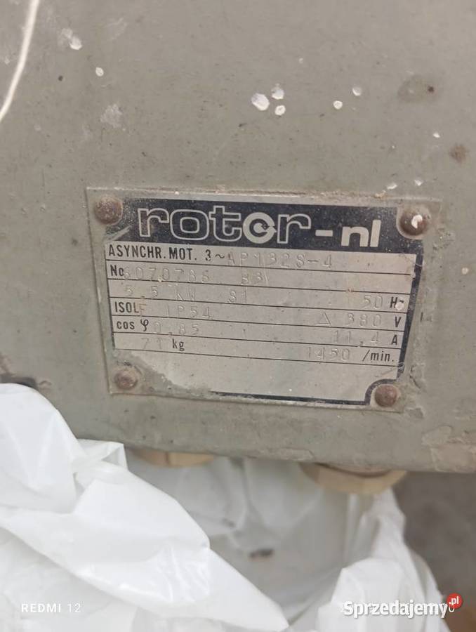 dmuchawa 55 kw Pozostałe podkarpackie Kosina