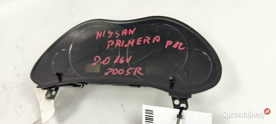 LICZNIK ZEGAR NISSAN PRIMERA 8380005580H osobowe Pozostałe Lipno