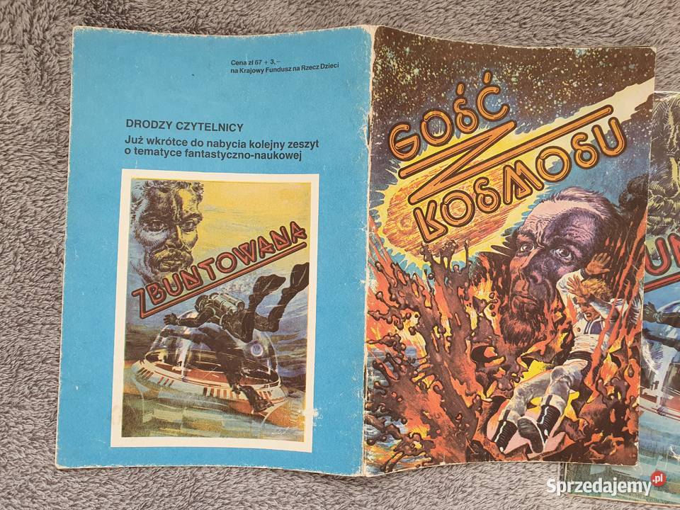 Gość z Kosmosu komplet cz1 i 2 wydanie 1 1986 Książki i Podręczniki Gdynia