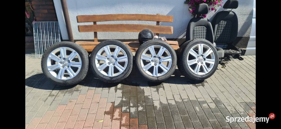 Felgi r17 5x112 audi a4 b8 oryginal a6 a5 Wiśniewo