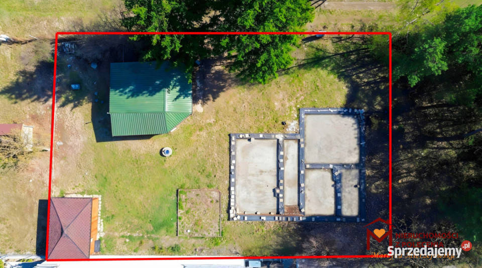 Grunt 1006m2 Strzeniówka Niecała sprzedam