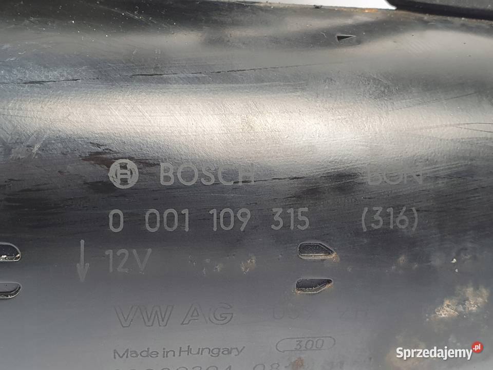 ROZRUSZNIK Audi A4 B8 27 TDI V6 bosch 0001109315 lubelskie Chełm