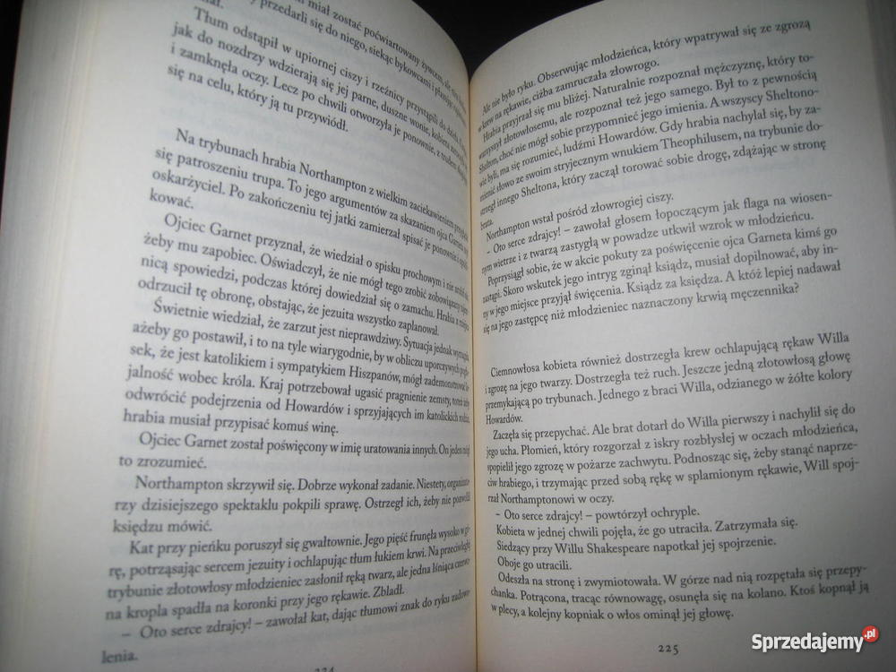 Szyfr Szekspira autor Jennifer Lee Carrell Częstochowa sprzedam