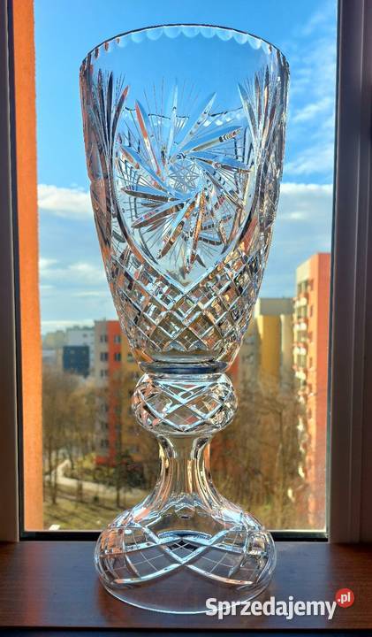 Wielki puchar kryształowy PRL Wrocław sprzedam