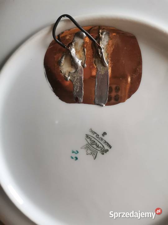 Stara patera talerz bajkowy Kopciuszek porcelana Katowice