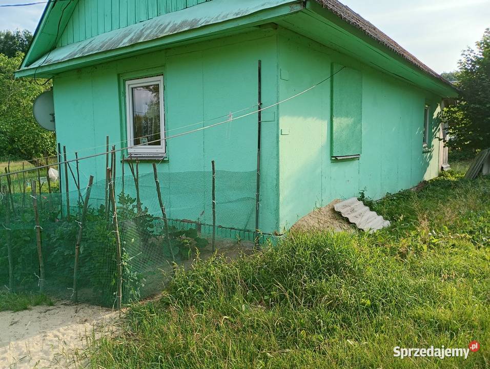 Sprzedam dom drewniany z zabudowaniami Domy Biłgoraj