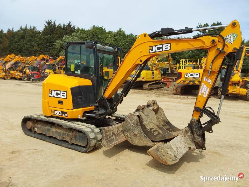 Minikoparka JCB 50 Z2 2023r 1500mtg waga 5 ton Ryżki