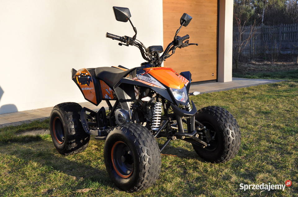 Quad Egl silni 4suwowy 1253 skrzynia manualna pomarańczowy Częstochowa sprzedam
